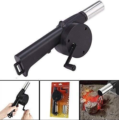 Portable Hand Crank BBQ Air Fan